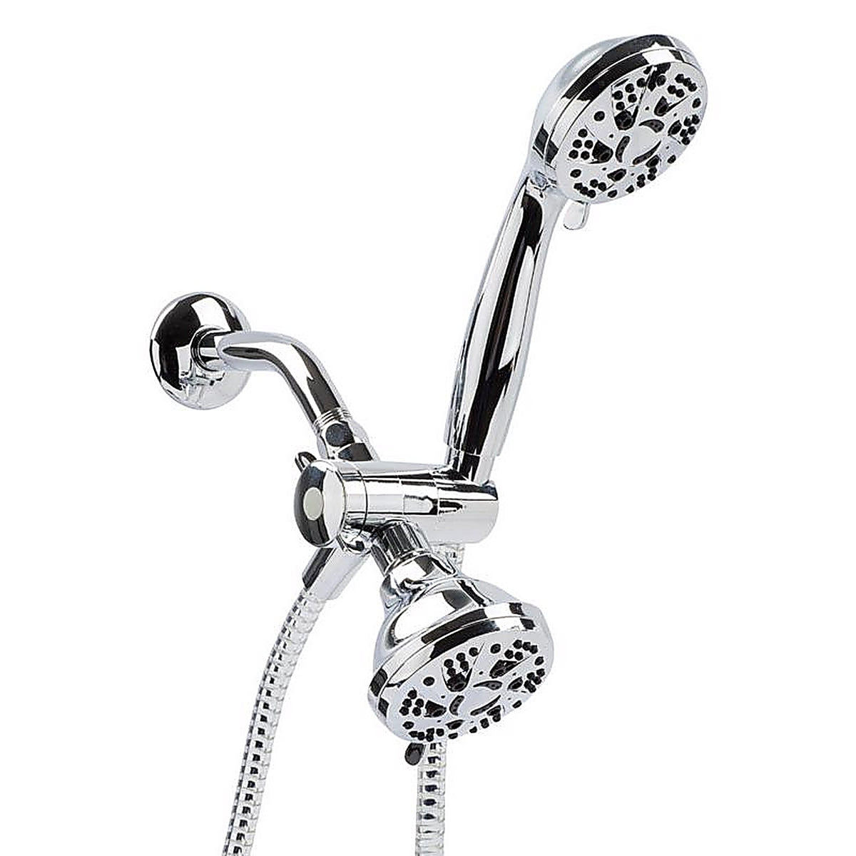 OakBrook 520A50373CCPWR Chrome PVC 5 settings Showerhead Combo 1.8 gal.