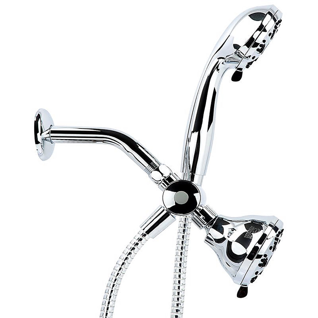 OakBrook 520A50373CCPWR Chrome PVC 5 settings Showerhead Combo 1.8 gal.