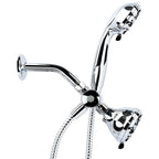OakBrook 520A50373CCPWR Chrome PVC 5 settings Showerhead Combo 1.8 gal.