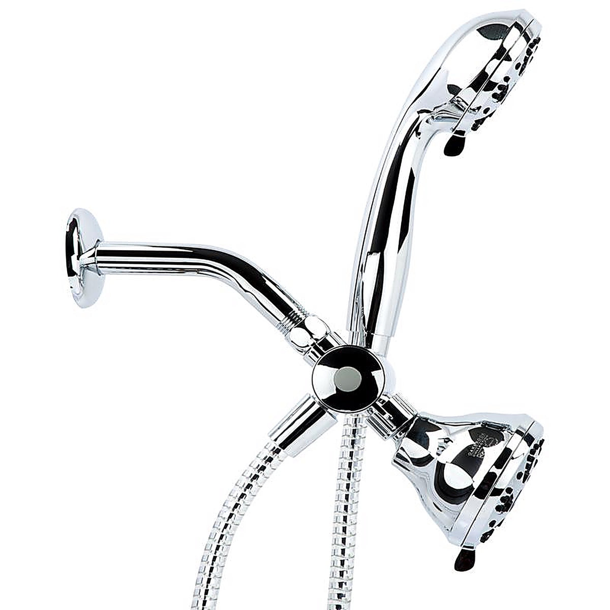 OakBrook 520A50373CCPWR Chrome PVC 5 settings Showerhead Combo 1.8 gal.