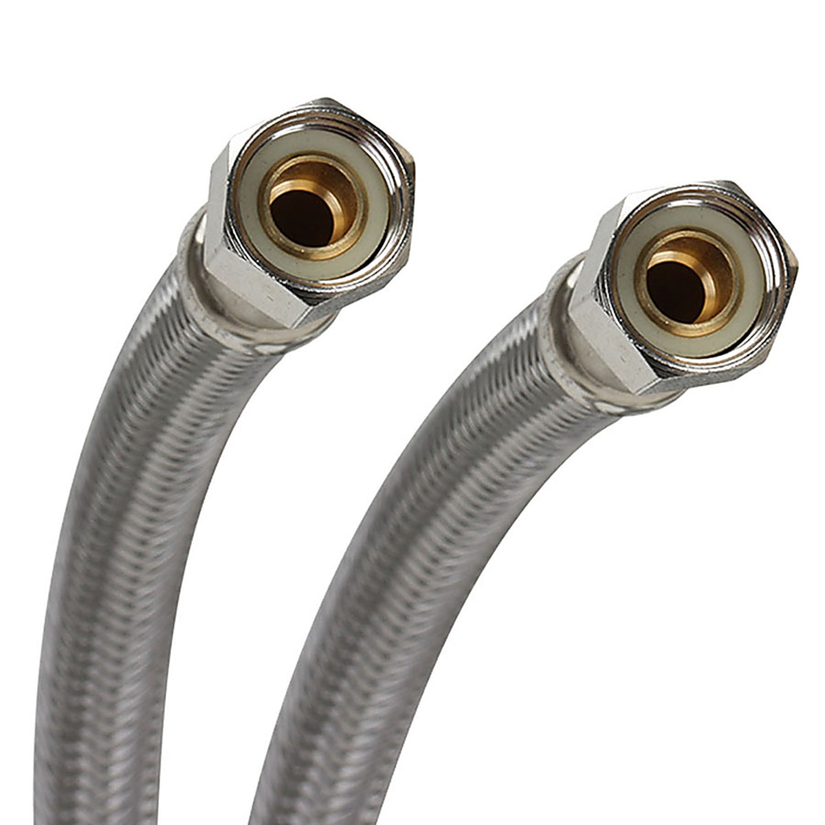 Fluidmaster - 6W48 - 3/8 In. Compression X 3/8 In. D Compression 48 In. Stainless Steel Dishwasher Supply Lin