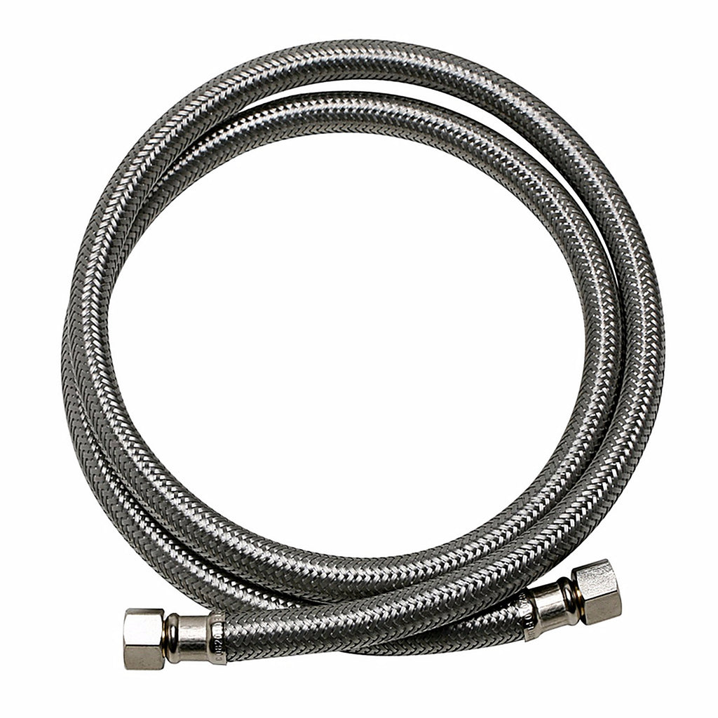 Fluidmaster - 6W48 - 3/8 In. Compression X 3/8 In. D Compression 48 In. Stainless Steel Dishwasher Supply Lin