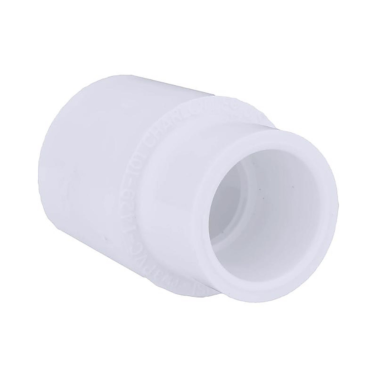 Charlotte Pipe PVC021003400 Schedule 40 3/4 in. Slip x 1/2 in. Dia. Slip PVC Coupling