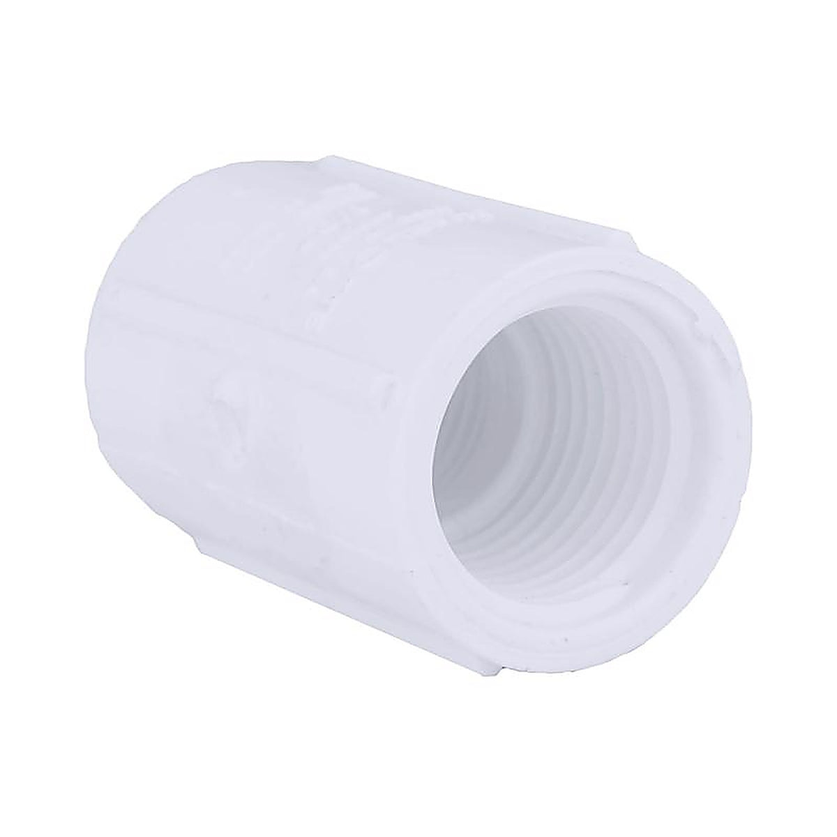 Charlotte Pipe PVC021013600 Schedule 40 3/4 in. Slip x 1 in. Dia. FPT PVC Adapter
