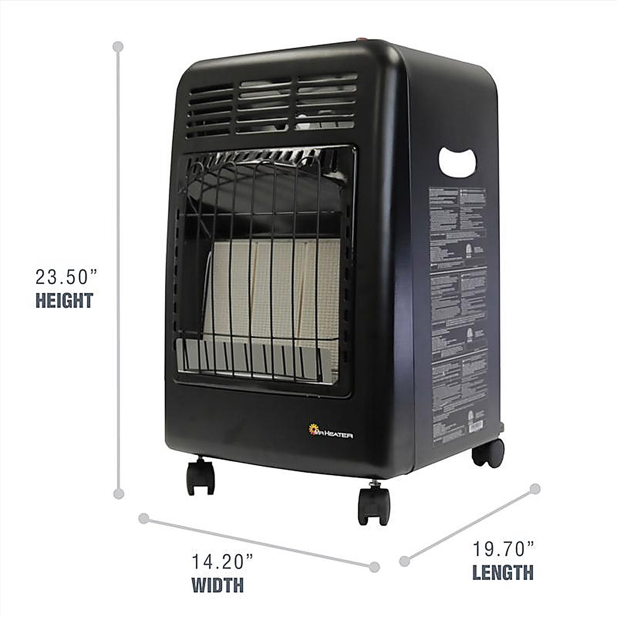 Mr. Heater F227500 450 sq ft Propane Portable Portable Heater 18000 BTU