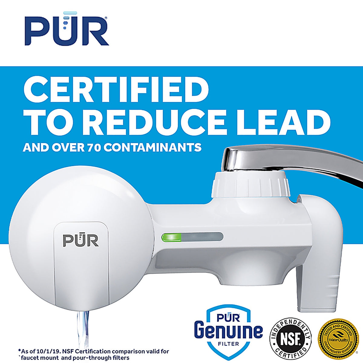 PUR PFM150W Maxion Faucets Water Filter For PUR
