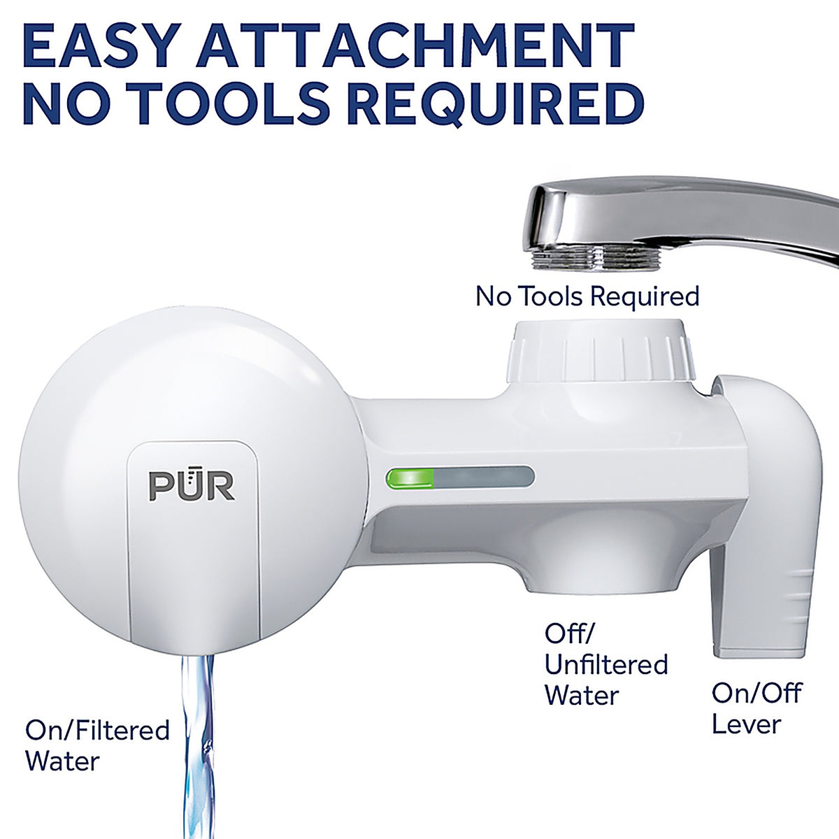 PUR PFM150W Maxion Faucets Water Filter For PUR
