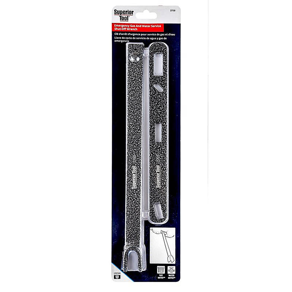 Superior Tool 2750 Shut-Off Wrench 1/pc.