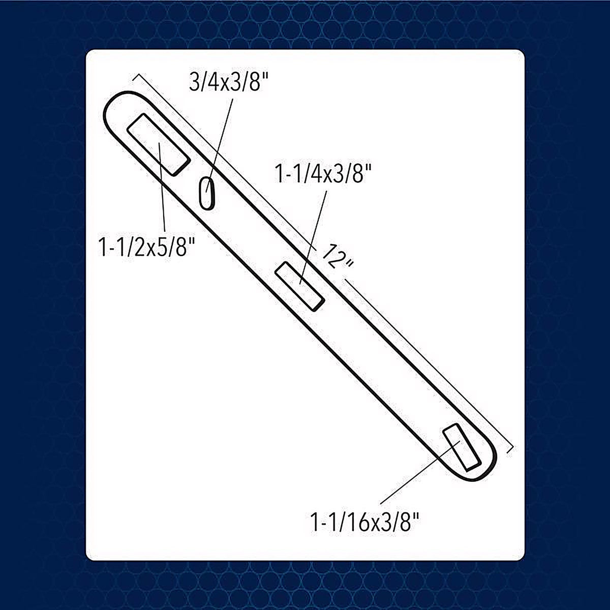 Superior Tool 2750 Shut-Off Wrench 1/pc.