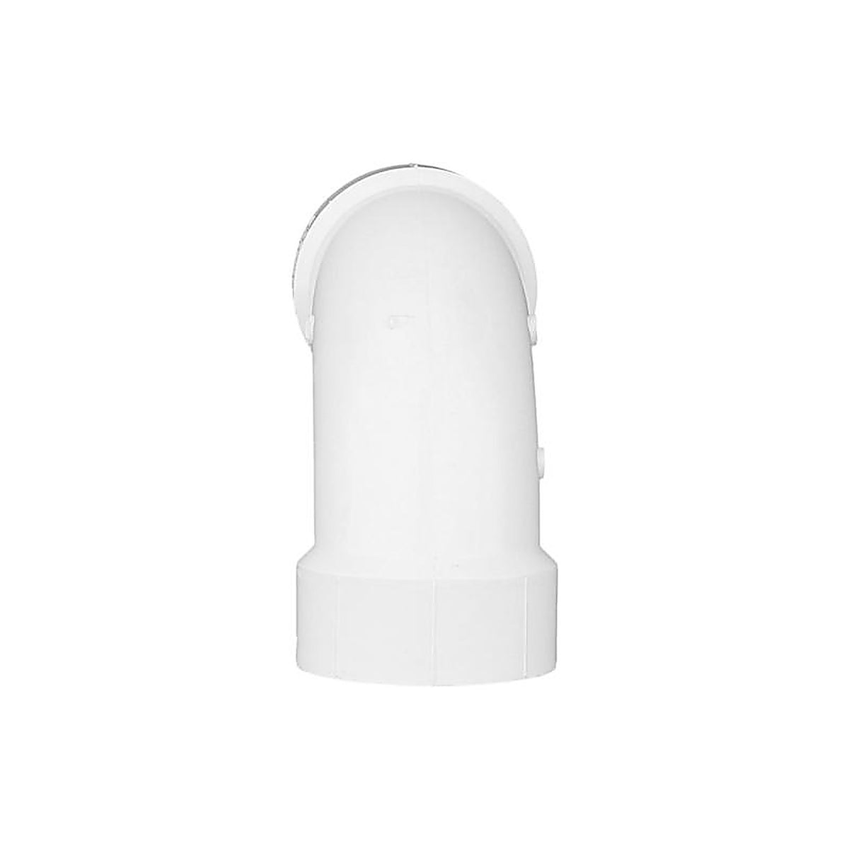 Charlotte Pipe PVC003041000 Schedule 40 3 in. Hub x 3 in. Dia. Hub PVC Long Sweep Elbow