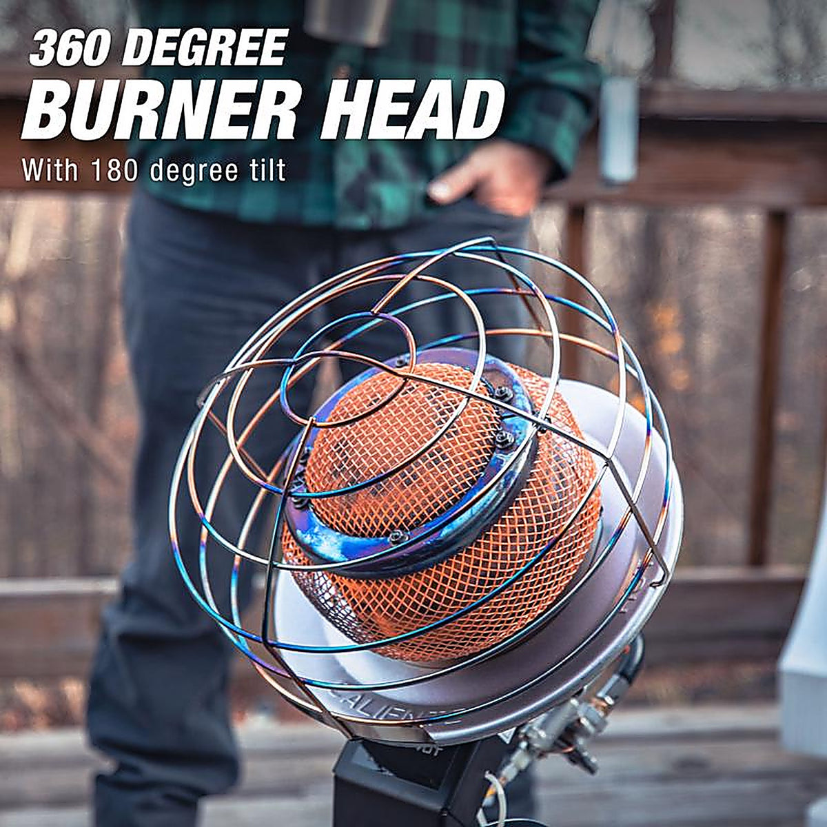 Mr. Heater F242540 45000 BTU/hr. 1000 sq. ft. Infrared Liquid Propane Portable Heater