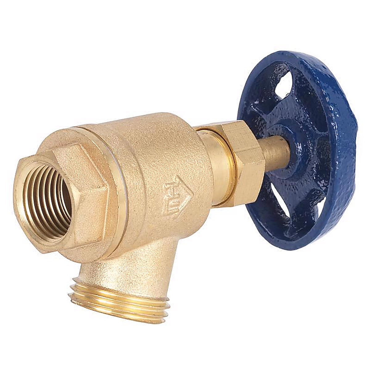 Homewerks VGRBNOB4 3/4 in. FIP X 3/4 in. MHT Brass Garden Valve