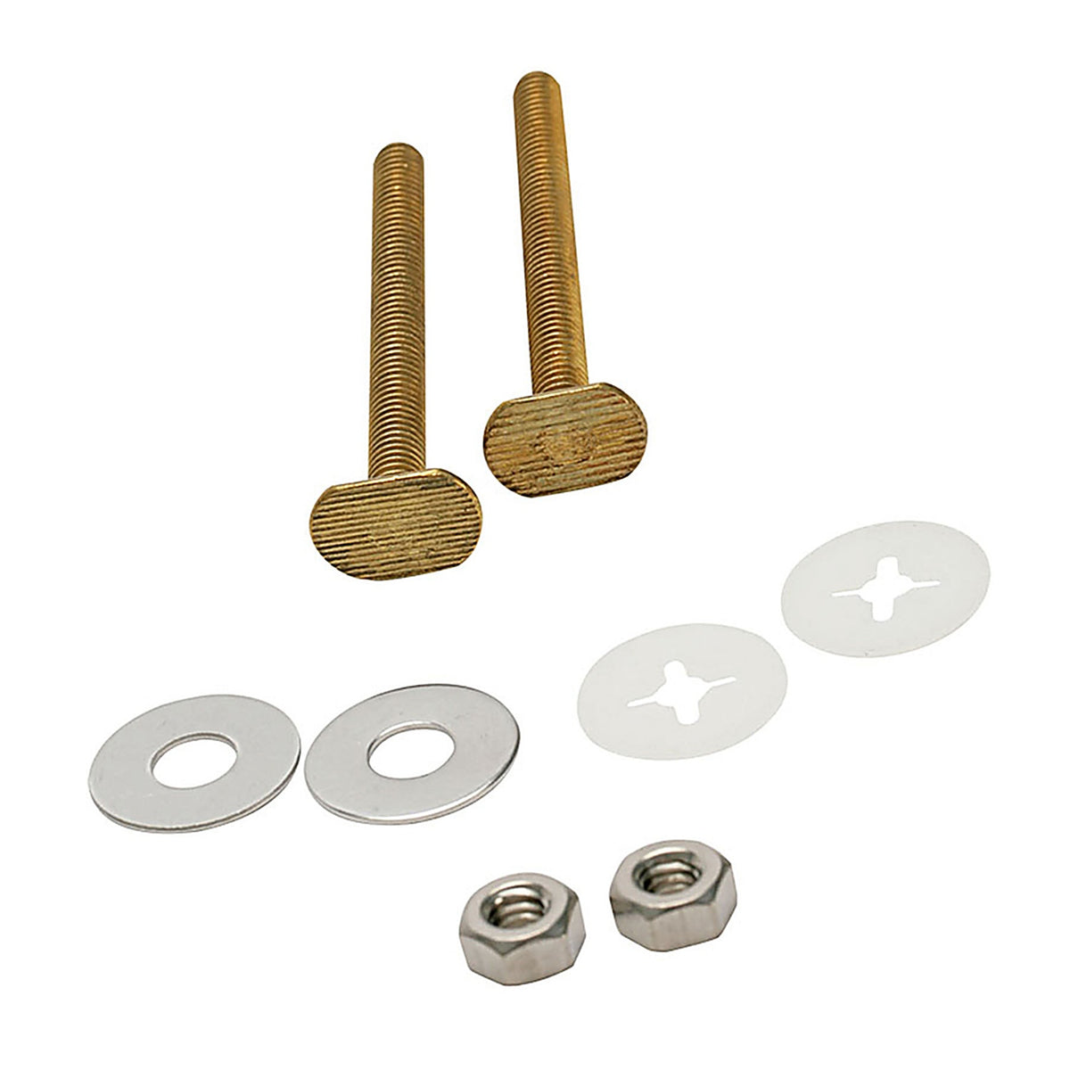 Fluidmaster - 7111 - Bowl to Floor Bolts Brass