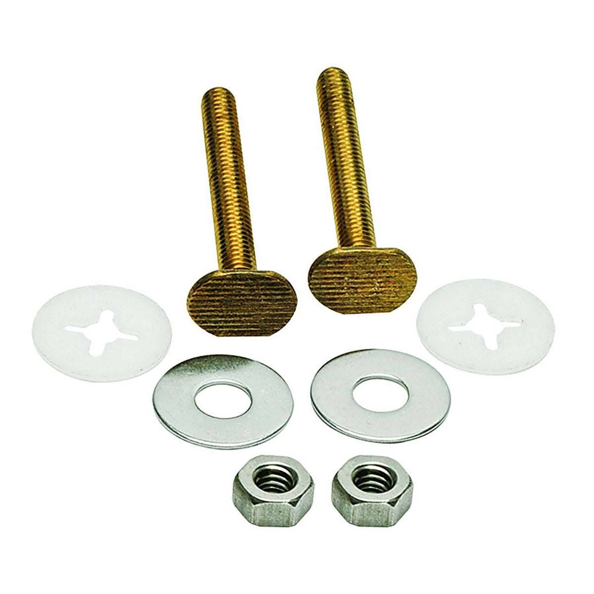 Fluidmaster - 7110 - Bowl to Floor Bolts Brass