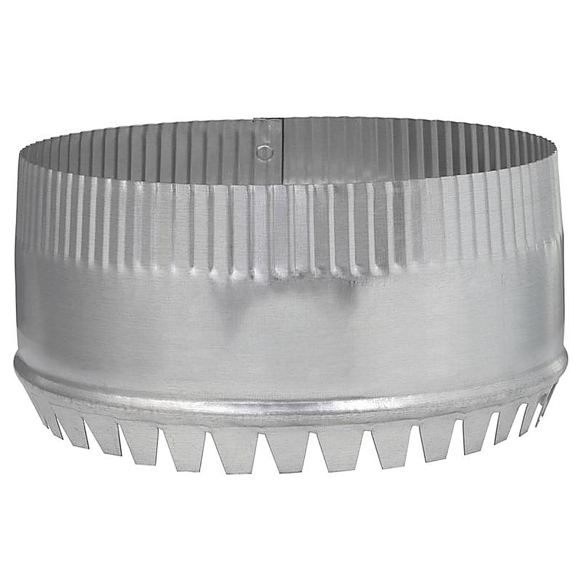 Imperial - GV0846 - 8 In. D 28 Ga. Galvanized Steel Round Starting Collar