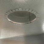 Imperial - GV0846 - 8 In. D 28 Ga. Galvanized Steel Round Starting Collar
