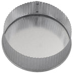 Imperial - GV0734 - 5 In. D Galvanized Steel Crimped Pipe End Cap