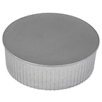 Imperial - GV0734 - 5 In. D Galvanized Steel Crimped Pipe End Cap