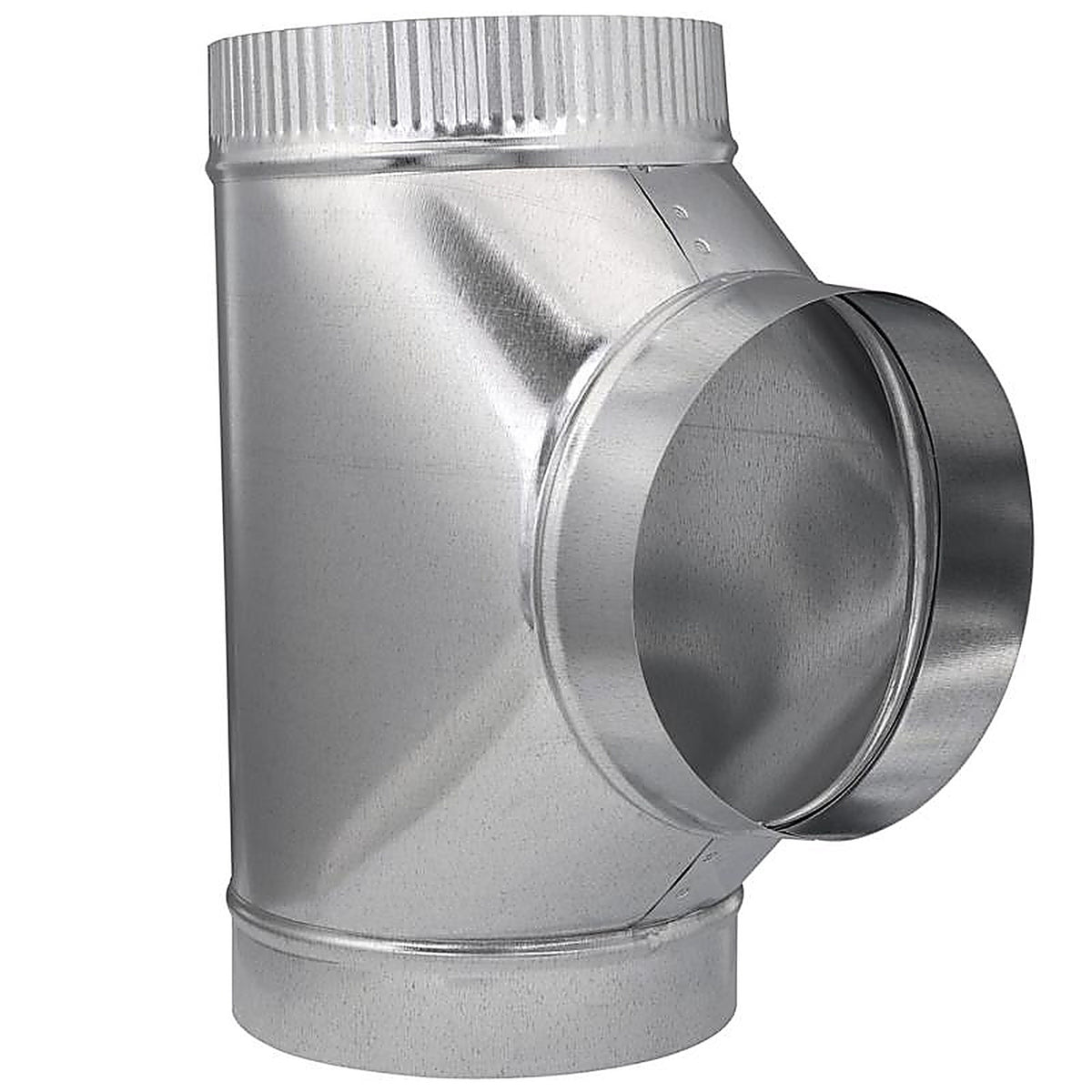 Imperial - GV0899 - 8 In. X 8 In. X 8 In. Galvanized Steel Furnace Pipe Tee