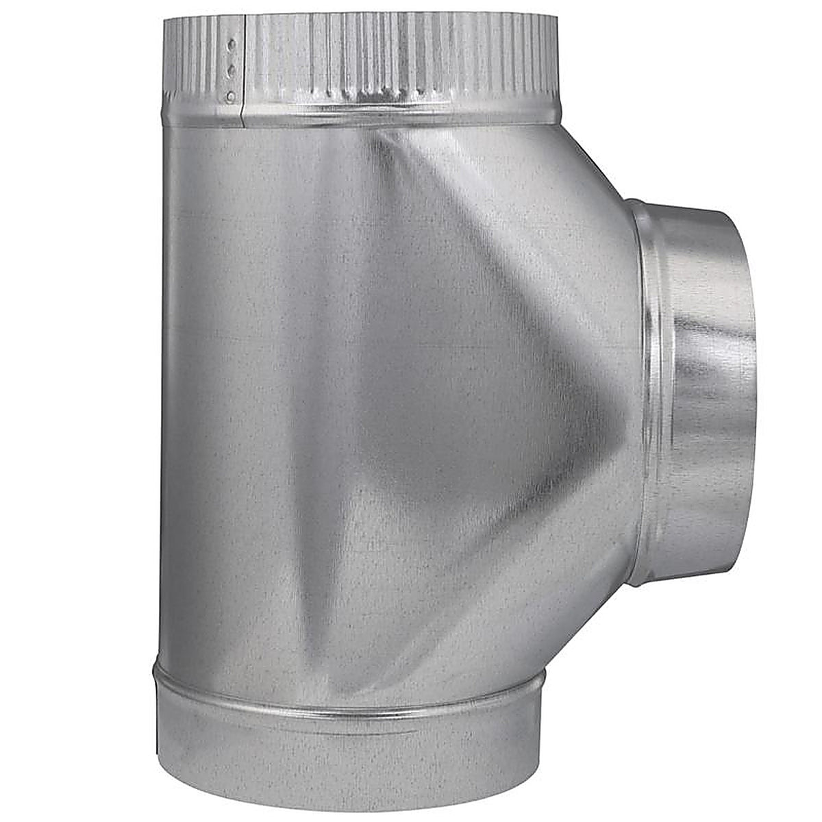 Imperial - GV0899 - 8 In. X 8 In. X 8 In. Galvanized Steel Furnace Pipe Tee