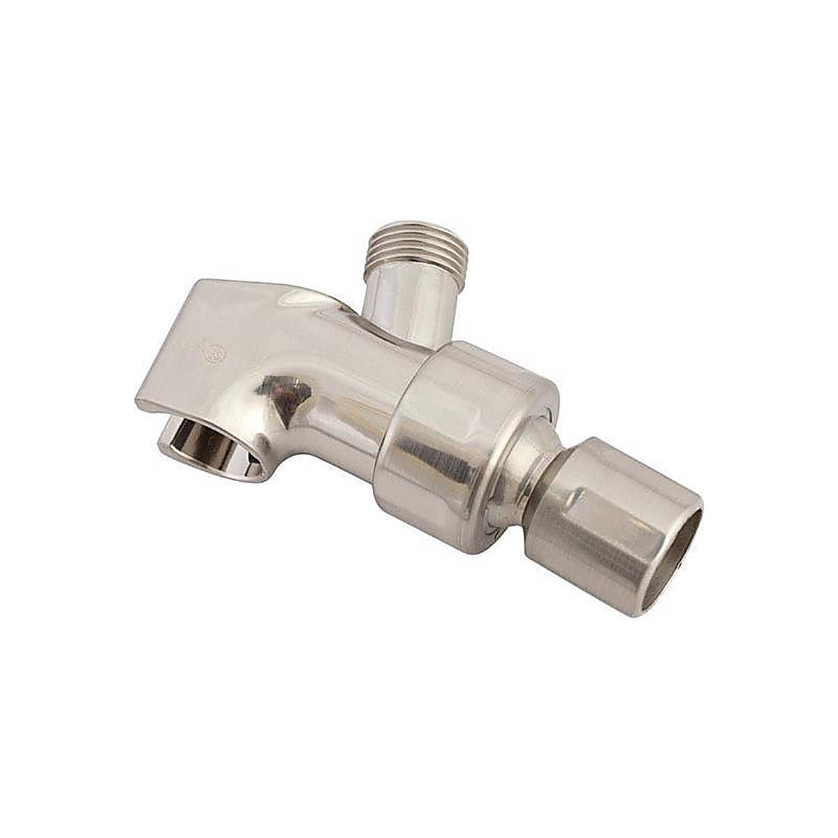 Whedon AF208C-N Brushed Nickel ABS Swivel Shower Arm Bracket