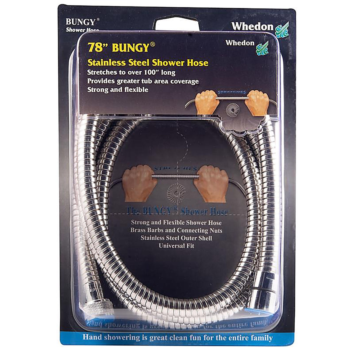 Whedon AF206C Bungy Chrome Stainless Steel Shower Hose