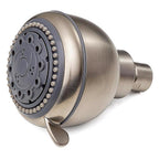 Whedon - FP58C - Champagne Massage Brushed Nickel Plastic 5 Settings Showerhead 2-1/2 GPM