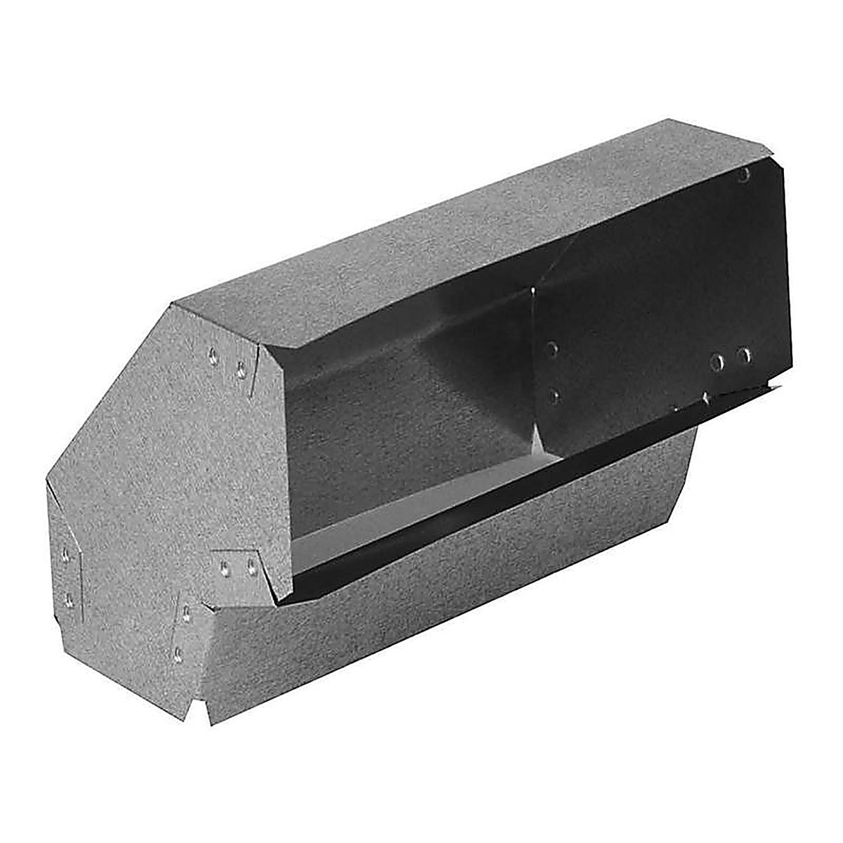 Imperial - GV1307-C - 2-1/2 In. D X 2-1/2 In. D 90 Deg Galvanized Steel Wall Stack Elbow