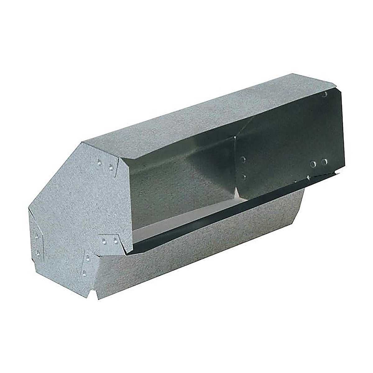 Imperial - GV0060-C - 3-1/4 In. D X 3-1/4 In. D 90 Deg Galvanized Steel Wall Stack Elbow