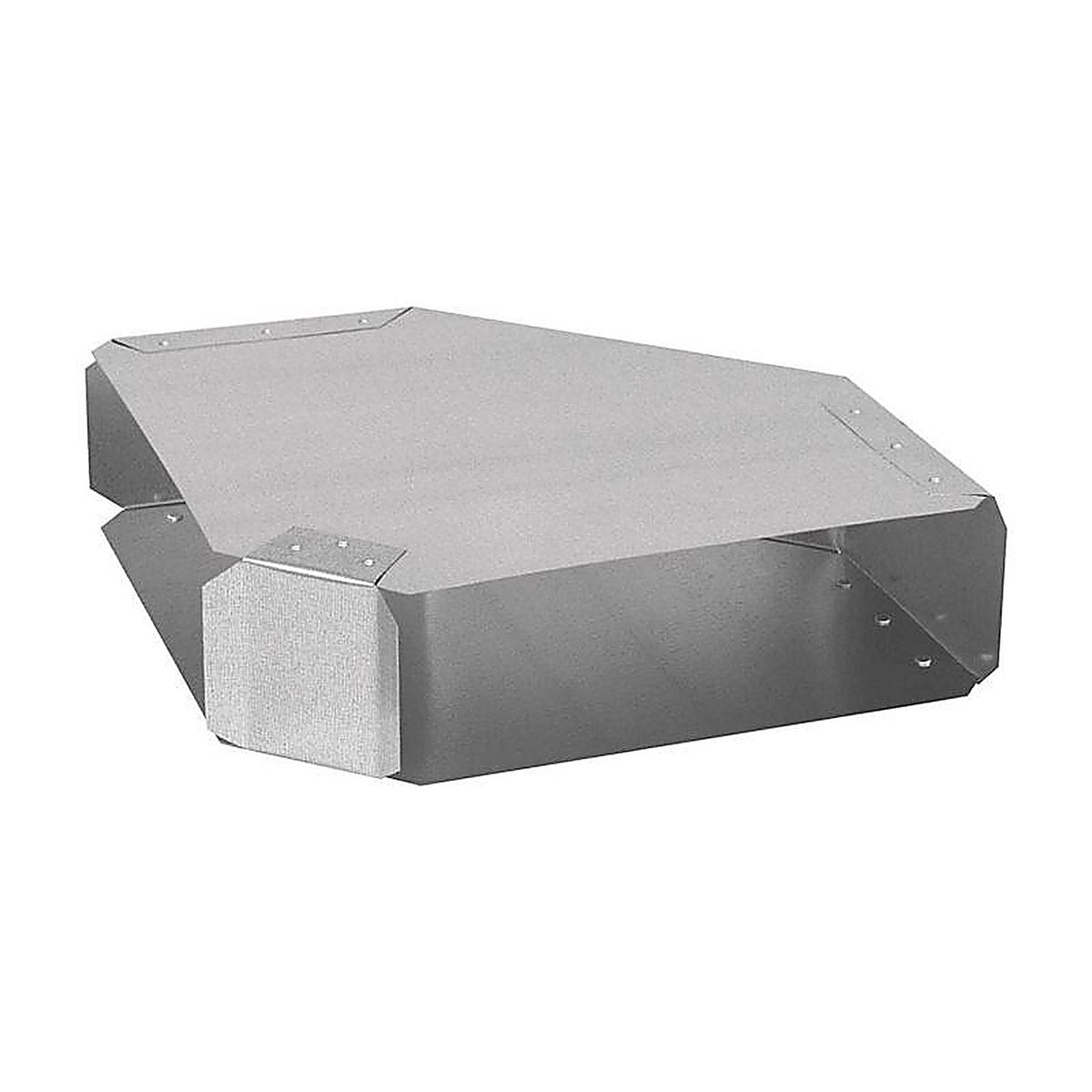 Imperial - GV0092-C - 3-1/4 In. D X 3-1/4 In. D 90 Deg Galvanized Steel Wall Stack Elbow