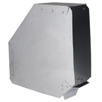 Imperial - GV0092-C - 3-1/4 In. D X 3-1/4 In. D 90 Deg Galvanized Steel Wall Stack Elbow