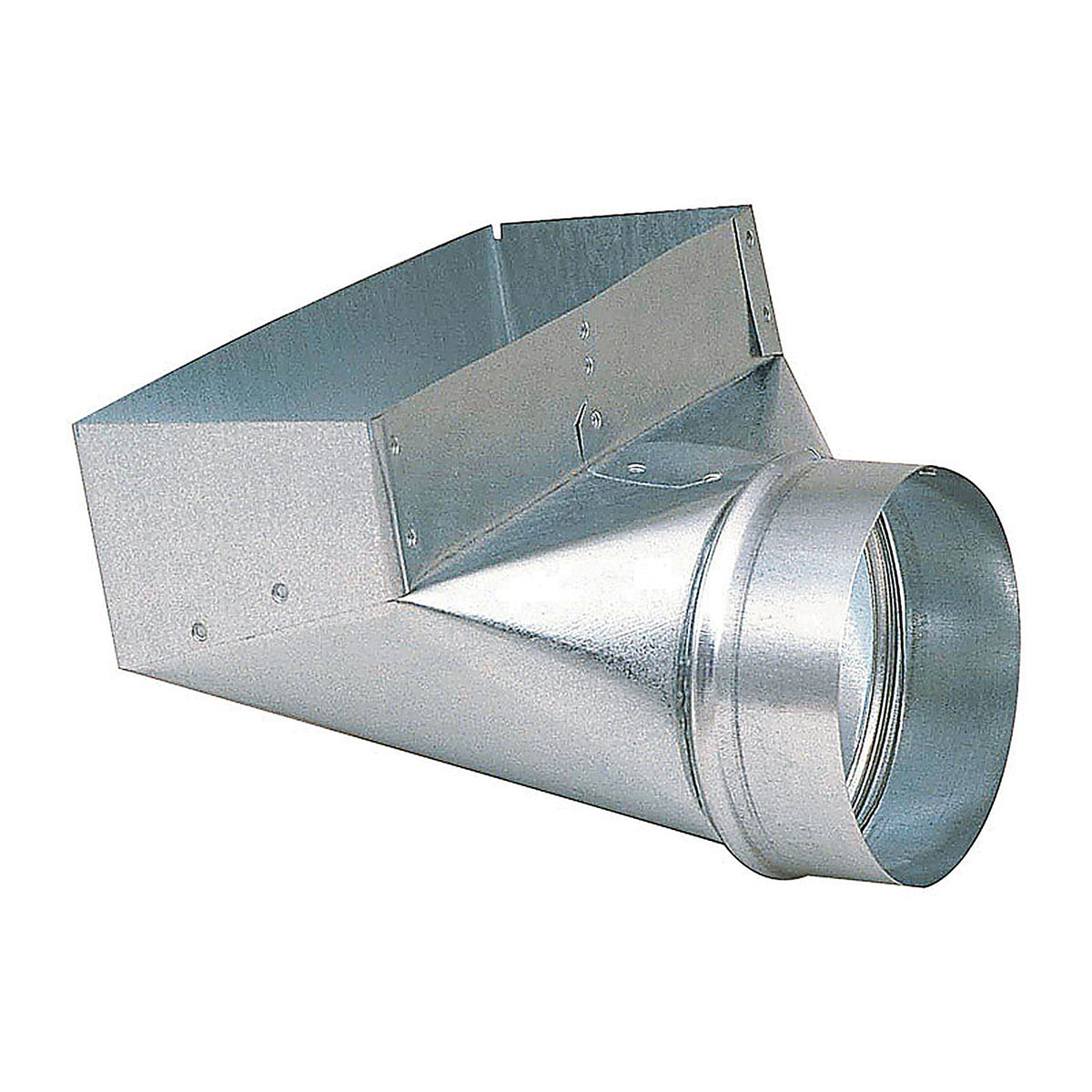 Imperial - GV0624-C - 10 In. H X 6 In. W Silver Galvanized Steel Register Boot
