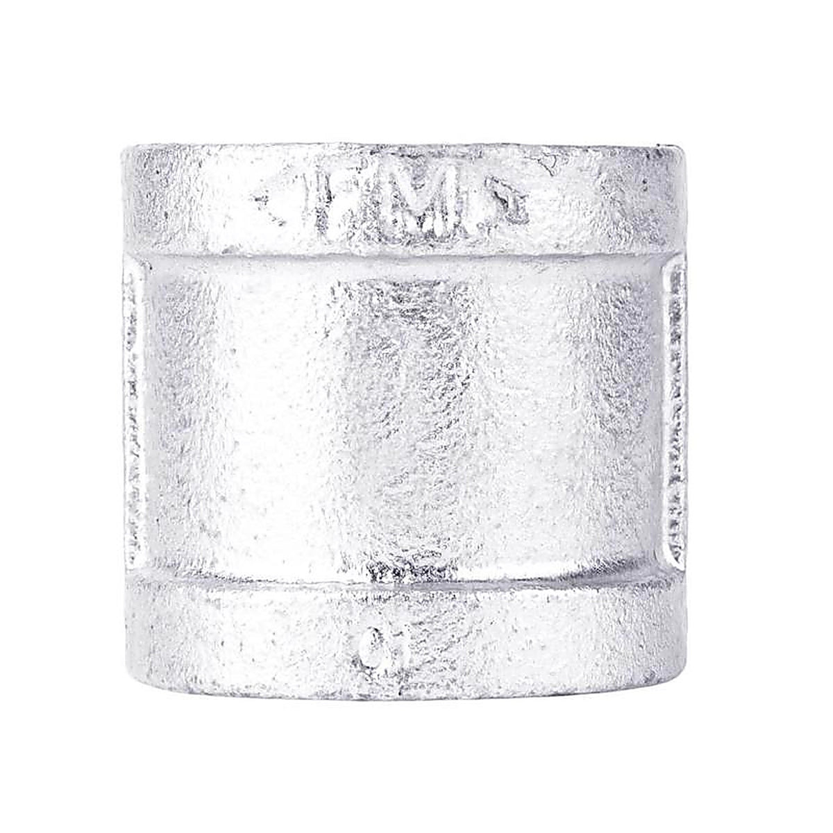 STZ Industries 311UPCO-14 1/4 in. FIP each X 1/4 in. D FIP Galvanized Malleable Iron Coupling