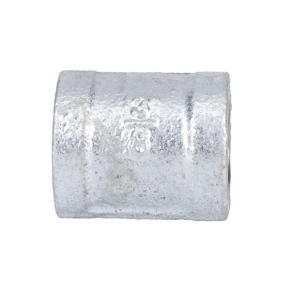 STZ Industries 311UPCO-38 3/8 in. FIP each X 3/8 in. D FIP Galvanized Malleable Iron Coupling