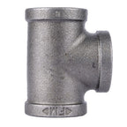 STZ Industries 312UPT-34 3/4 in. FIP each X 3/4 in. D FIP Black Malleable Iron Tee