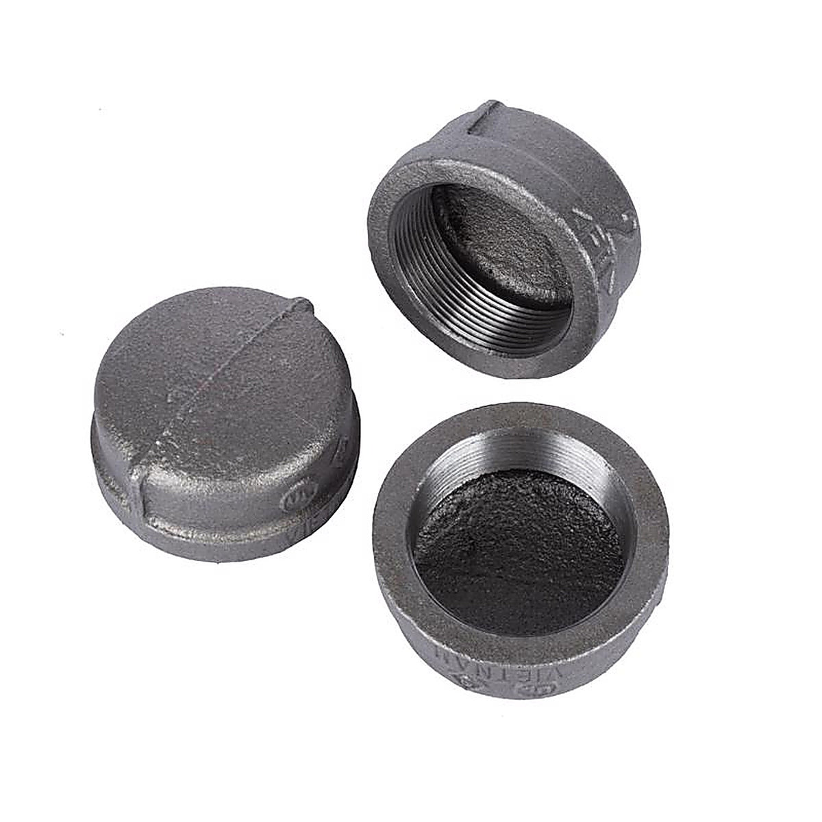 STZ Industries 310UPCA-12 1/2 in. FIP each Black Malleable Iron Cap