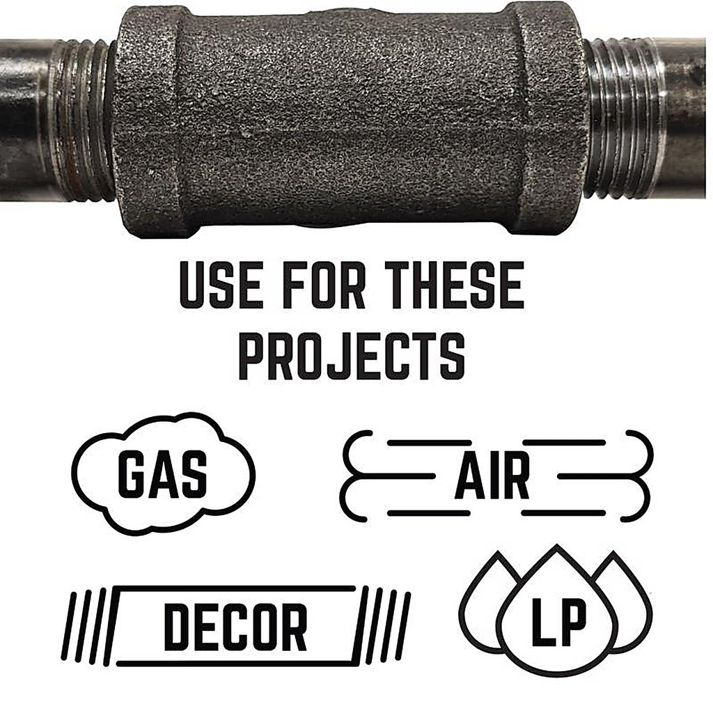 STZ Industries 310UPP-12 1/2 in. MIP each Black Malleable Iron Plug
