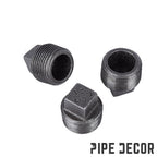 STZ Industries 310UPP-12 1/2 in. MIP each Black Malleable Iron Plug