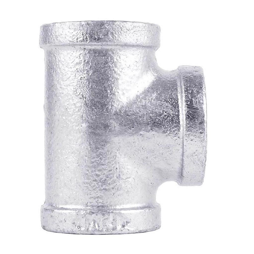 STZ Industries 311UT-2 2 in. FIP each X 2 in. D FIP Galvanized Malleable Iron Tee