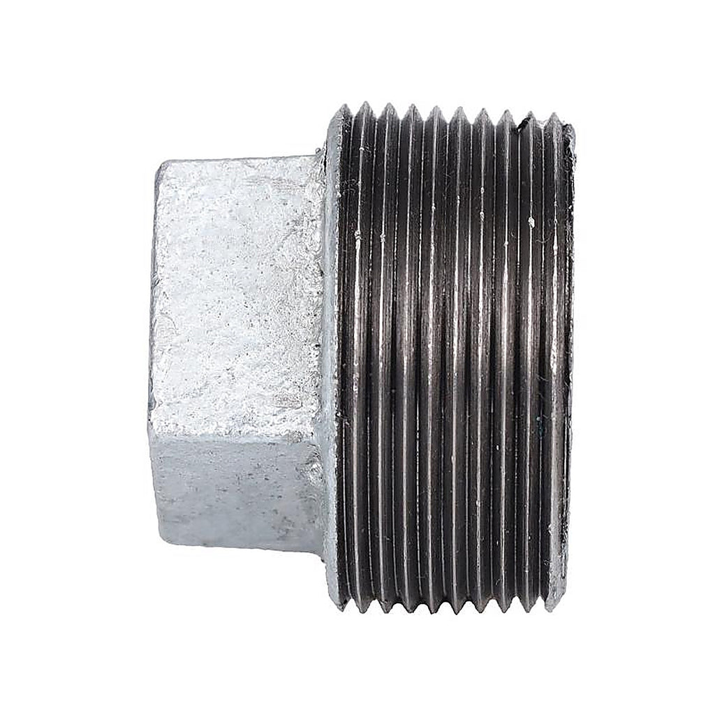 STZ Industries 311UP-112 1-1/2 in. MIP each Galvanized Malleable Iron Plug