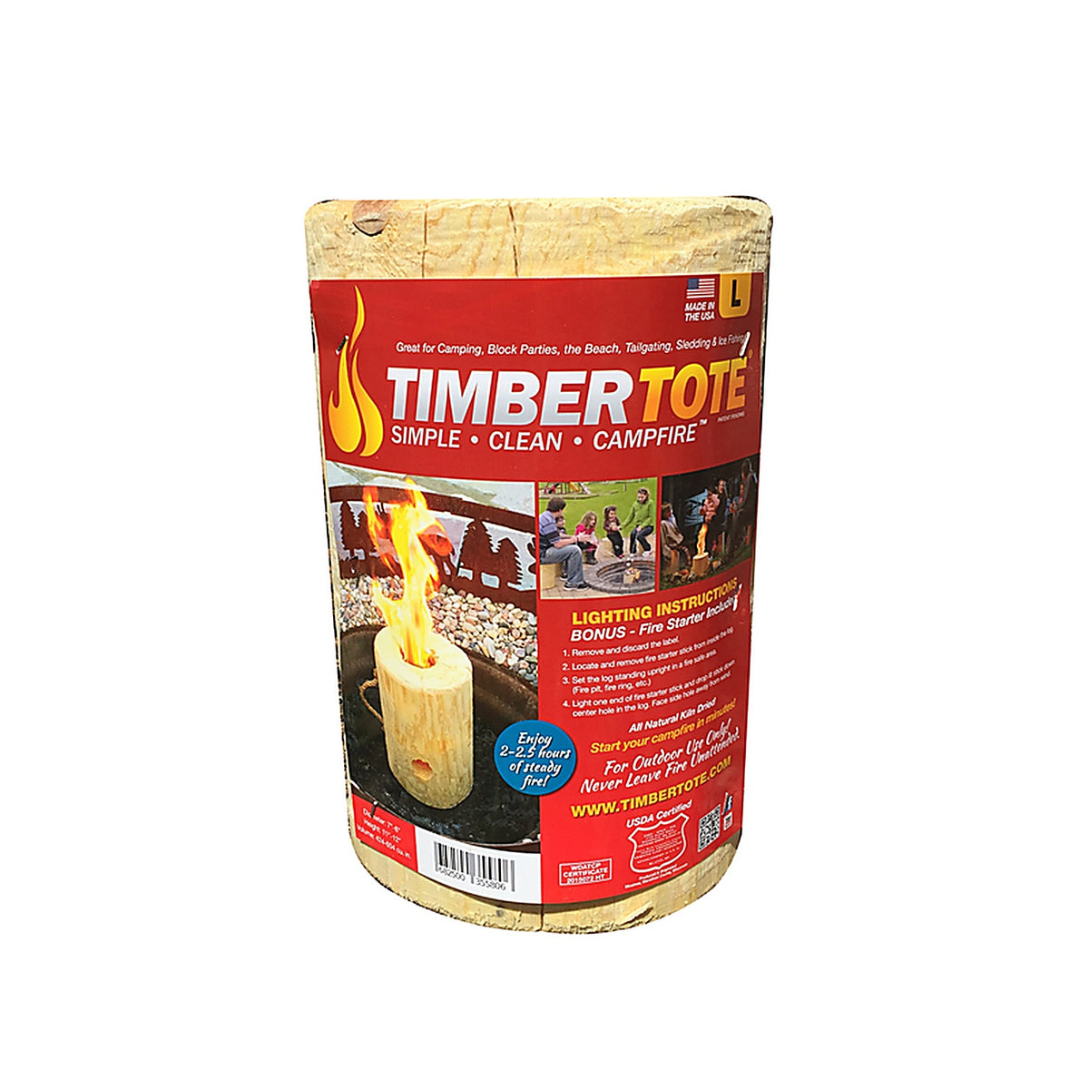 Timbertote - 1002 - Klin Wood Firewood 1 Pack