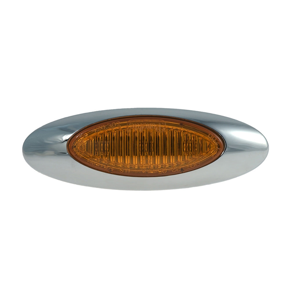 Grote 47913 CLR/MKR, M5 Lite Kit, Yellow, Led W/.180 Bullets & Bezel (00212704)