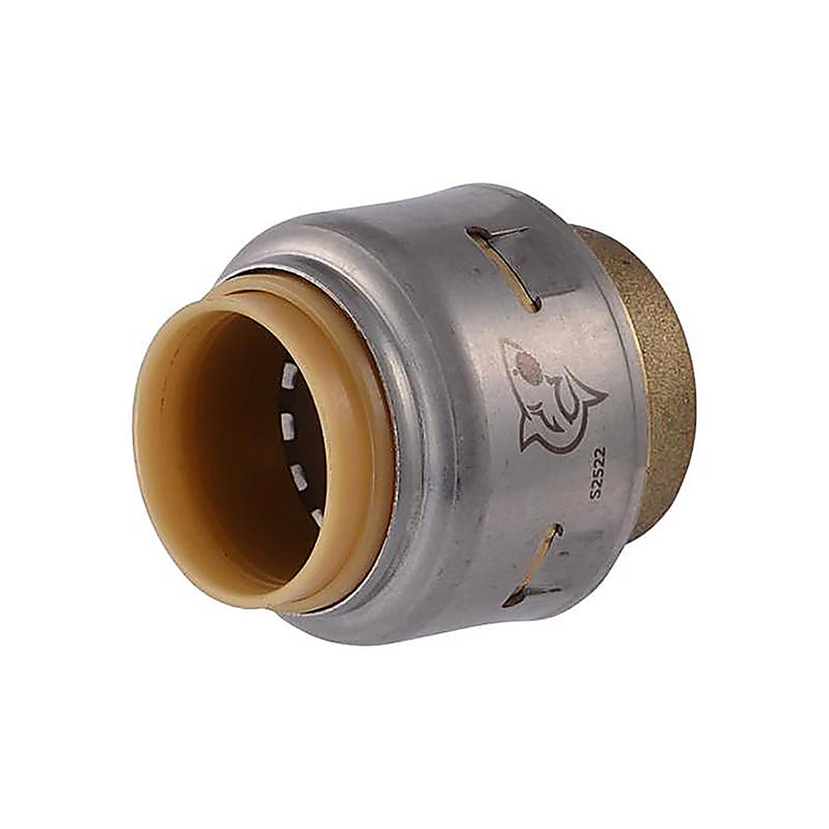 SharkBite U514LFA4 1/2 in. Push x 1/2 in. Dia. Push End Stop