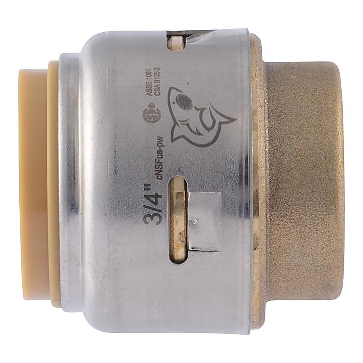 SharkBite U518LFA4 Push to Connect 3/4 in. Push x 3/4 in. Dia. Push End Stop