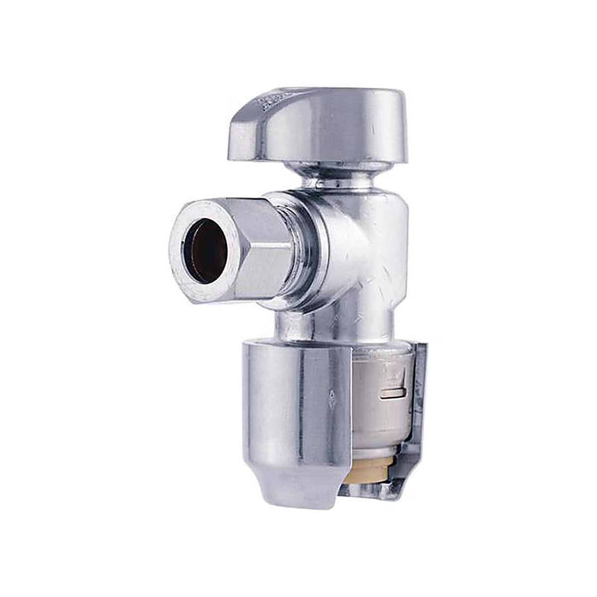 SharkBite 23036LFA4 1/2 in. Compression x 3/8 in. Compression Brass Angle Stop Valve