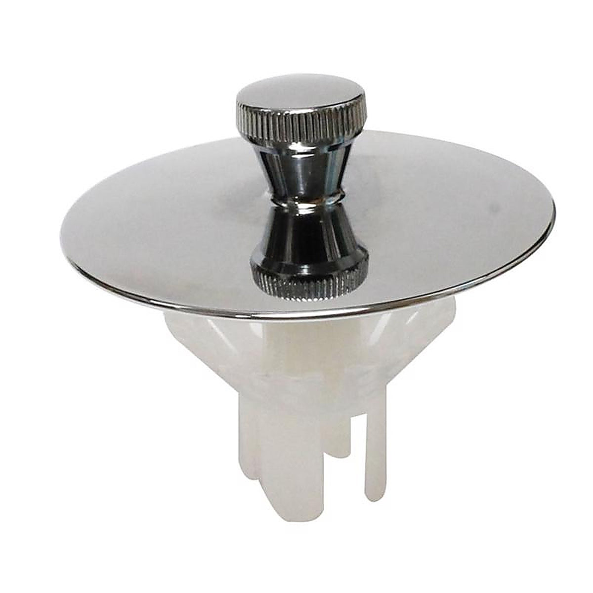 Keeney K826-37 Quick-N-Easy 2 in. Dia. Polished Chrome Brass Tub Stopper