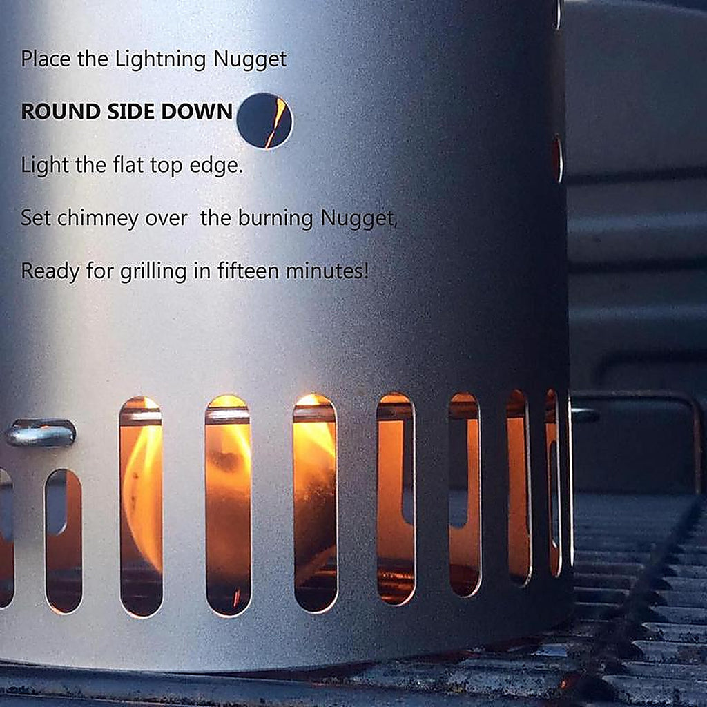 Lightning Nugget - N12EB2PK - Natural Pine Fire Starter 15 Min 12 Pack