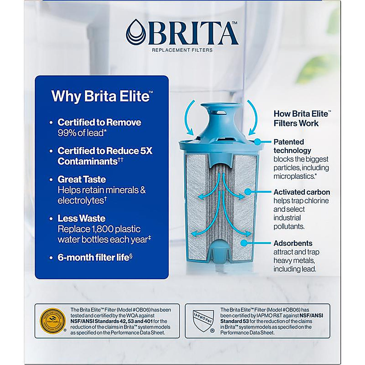 Brita 36244 Longlast Replacement Filter