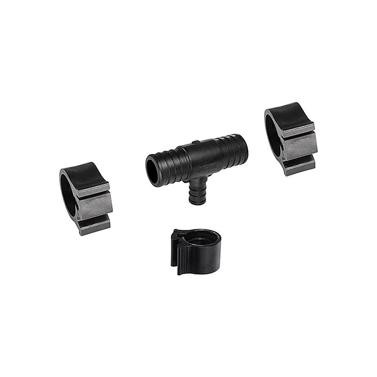 Flair-It 30775 PEXLock 1 in. PEX x 1 in. Dia. PEX Reducing Tee with Clamps