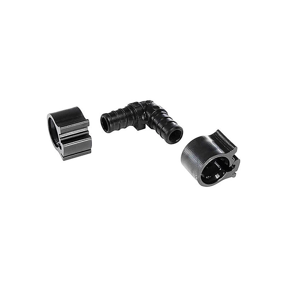 Flair-It 30800 PEXLock 1/2 in. PEX x 1/2 in. Dia. PEX Elbow with Clamps